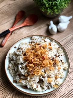 Hình của món Xôi chim bồ câu.