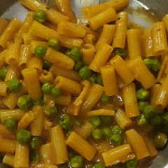 A picture of Peas Pasta.