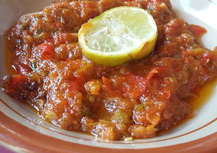 Resep Sambal Terasi yang Bisa Manjain Lidah