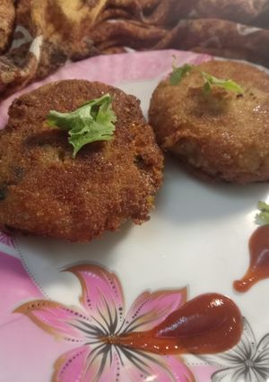 A picture of Cutlets 🧆🧆🧆.