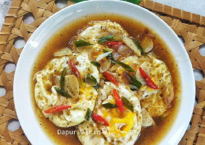 Resep Telur Ceplok Saus Lada Hitam Oleh Dapur Airin Cookpad