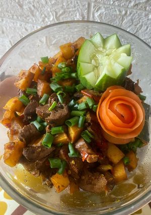 Foto resep Sambal Goreng Ati Ampela & Kentang
