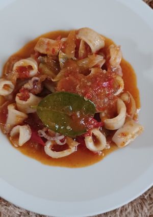 Foto resep Cumi Saus padang