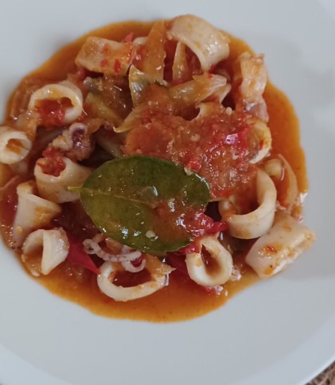 Foto resep Cumi Saus padang