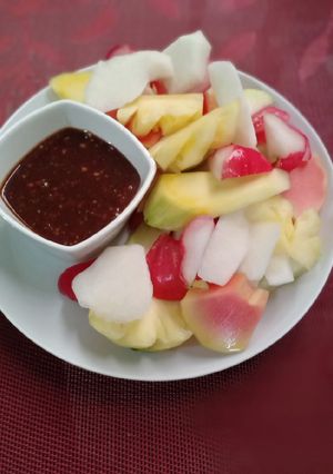 Foto resep Rujak buah