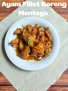 Foto resep Ayam fillet Goreng Mentega