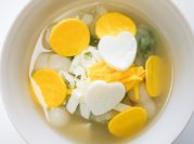 A picture of rice cake soup