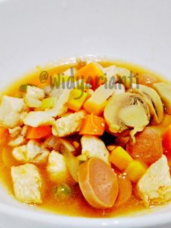 Foto resep Sup Merah