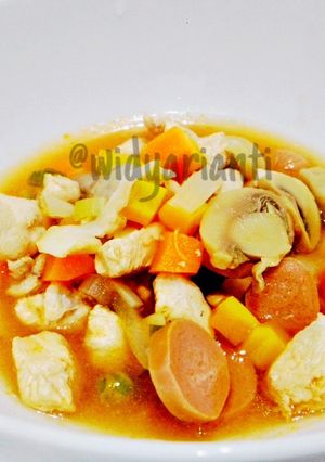 Foto resep Sup Merah