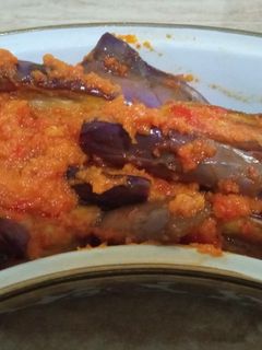 Foto resep Terong balado gak pedes utk batita (W#28)