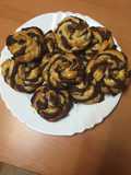 Caracolas de chocolate