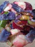 Mix de verduras asadas con peras