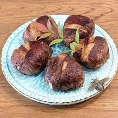 A picture of ★ Meat-wrapped rice balls with butter and soy sauce flavour  ★.