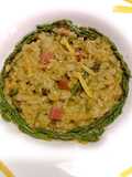 Risotto con asparagi selvatici