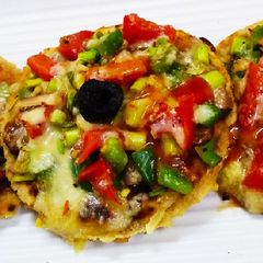 A picture of Multi grain Pizza bites.