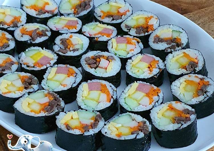 Resep Bulgogi Kimbab 불고기 김밥 Anti Gagal