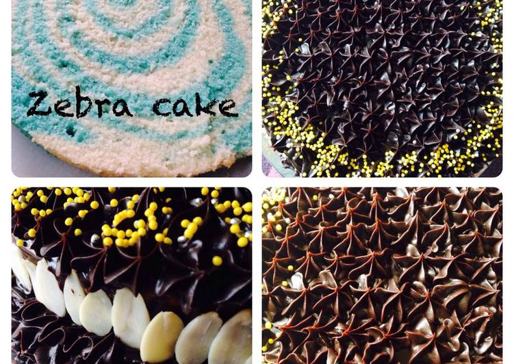 Recipe: Perfect Home Baker Challenge: Eggless Zebra Layer cake