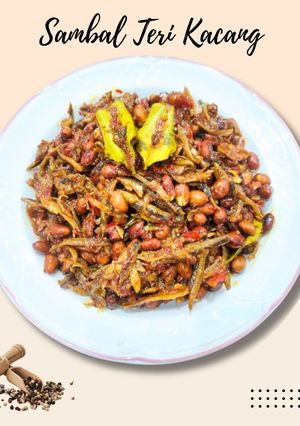 Foto resep Sambal teri kacang super garing