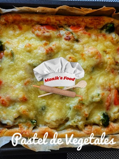 Una foto de Pastel de verduras