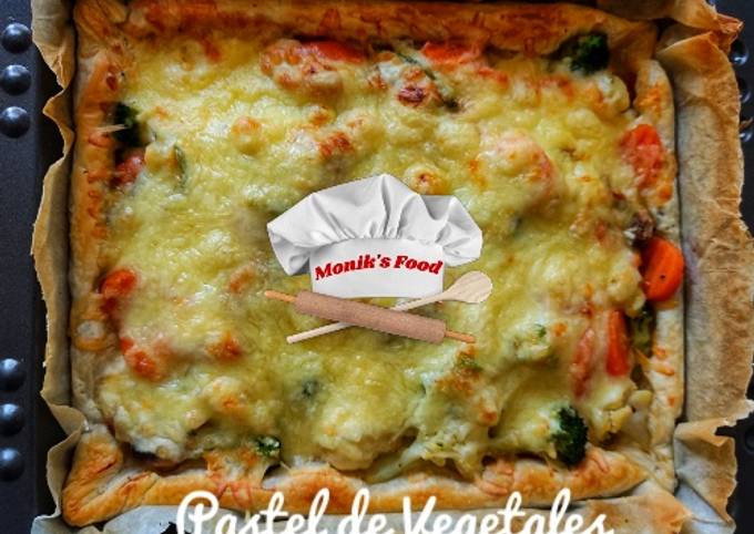 Pastel de verduras Receta de Monik- Cookpad