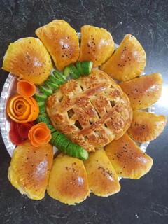 عکسی از دستور پیراشکی گوشت