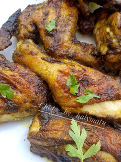 A picture of Oven baked Chicken.
