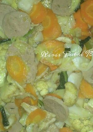 Foto resep Capcay Simple