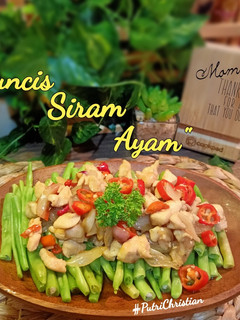 Foto resep Buncis Siram Ayam