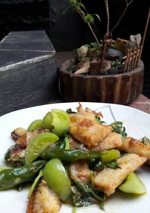 Foto resep Pari cabe hijau