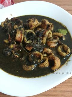 Foto resep Cumi masak hitam