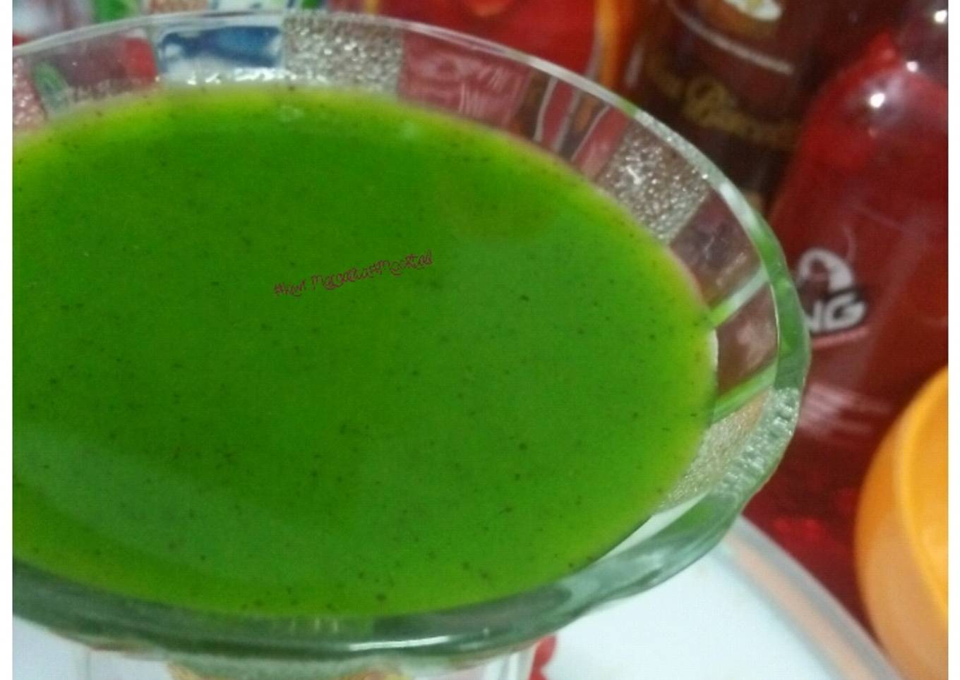 #Kiwi margarita(mocktail) #post 54th