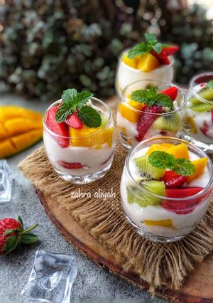 Foto resep Yogurt Fruity