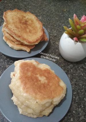 Foto resep Coconut Pancake (gluten-free, dairy free)