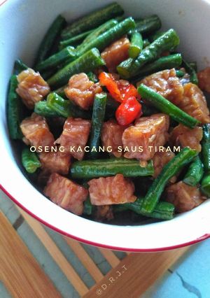 Foto resep Oseng Kacang Saus Tiram