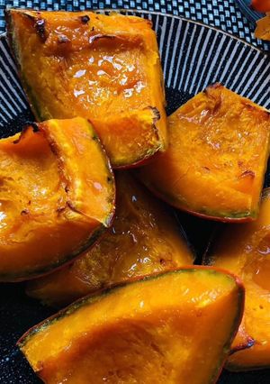 Mézzel csurgatott sütőtök recept fotója