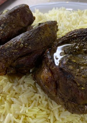 صورة لوصفة مندي لحم بالفرن