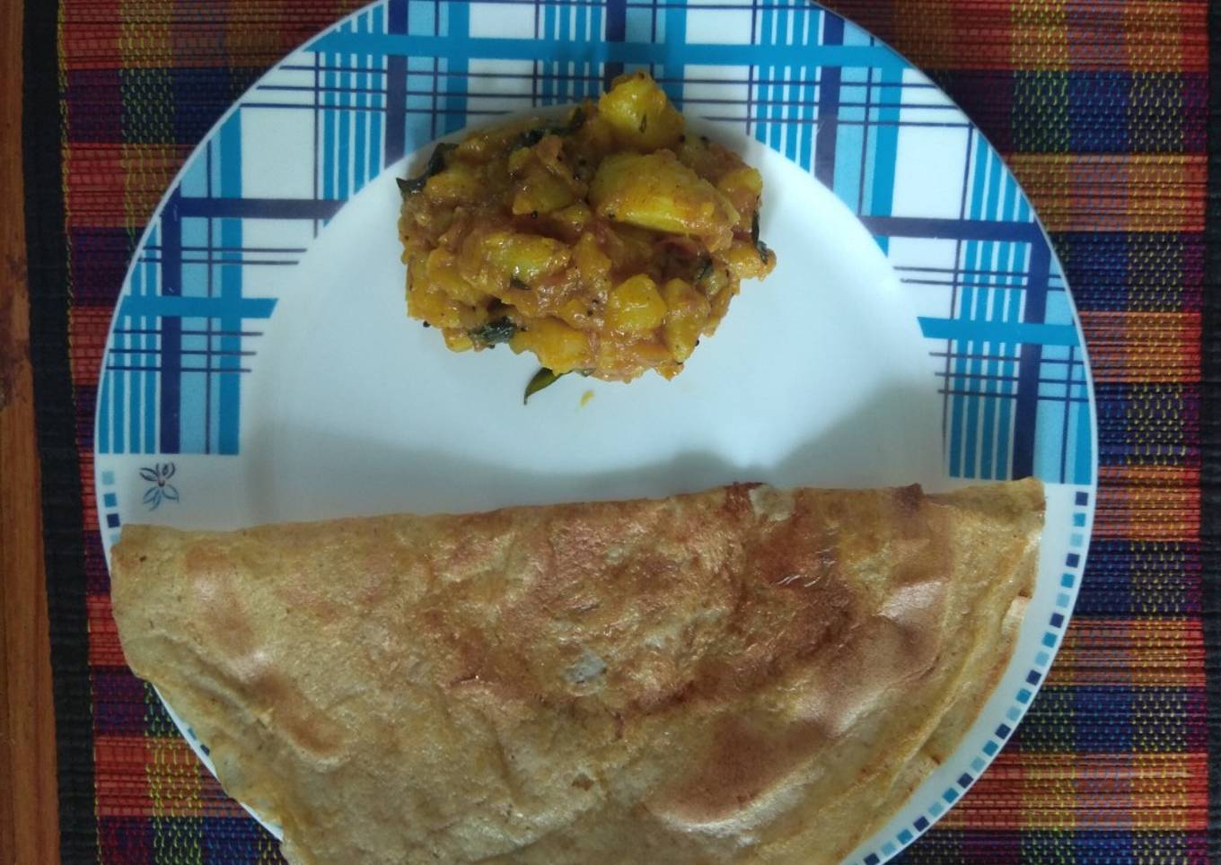 Healthy Mix Dal dosa(no rice, no fermentation)
