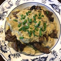 A picture of California Farm Cast Iron Beef Stroganoff.