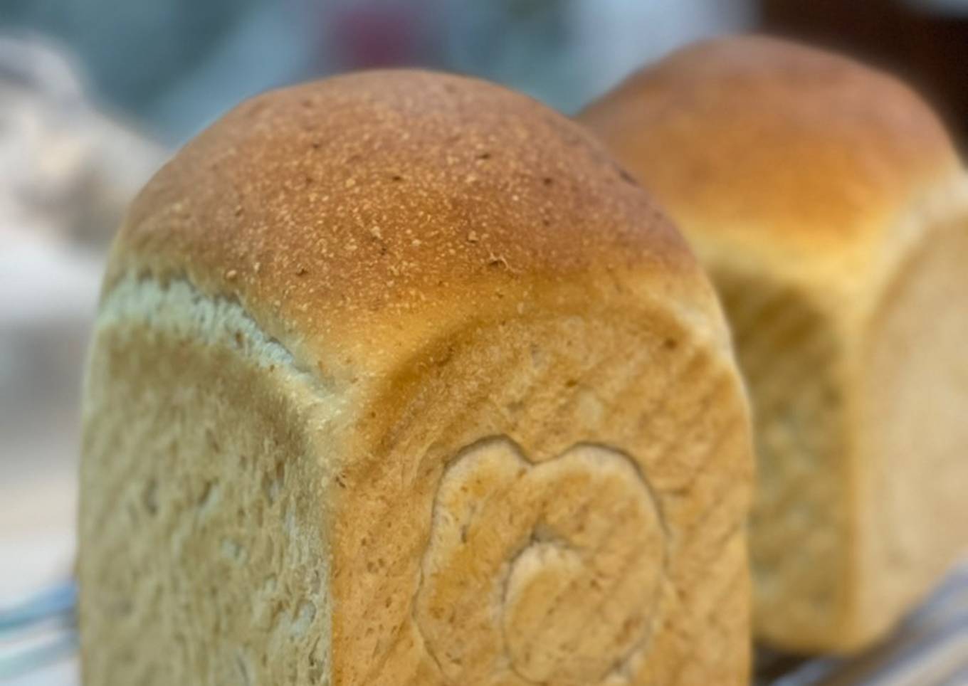 Roti tawar dengan Sourdough discard
