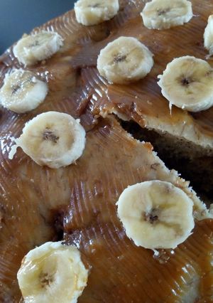 Una foto de Budín de bananas 💛