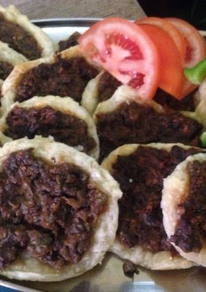 صورة لوصفة لحمه بعجين