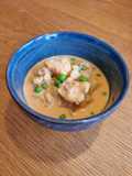 Creamy fish soup