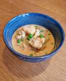 Creamy fish soup