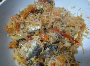 Foto resep Sardine bihun konjac/shirataki