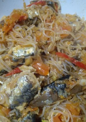 Foto resep Sardine bihun konjac/shirataki