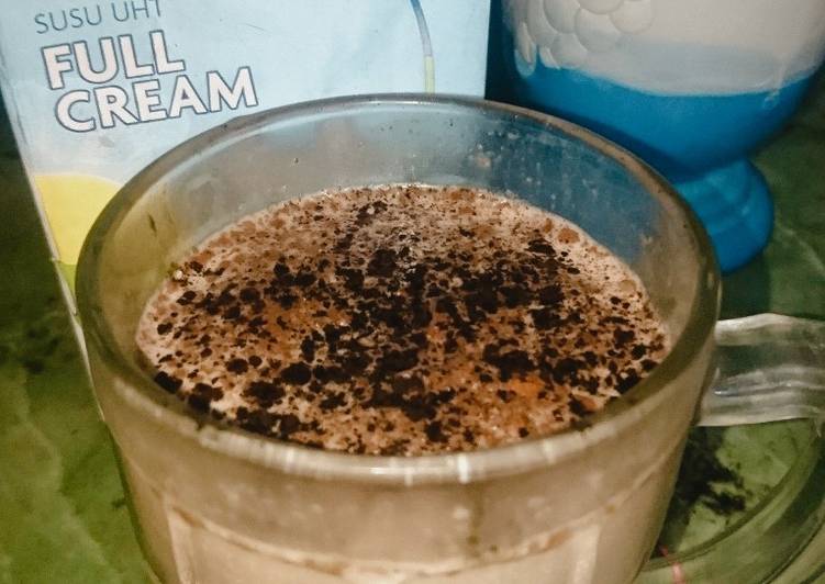 Recipe: Perfect Susu Milo Oreo
