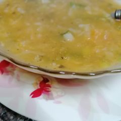 A picture of Homestyle tomato soup.