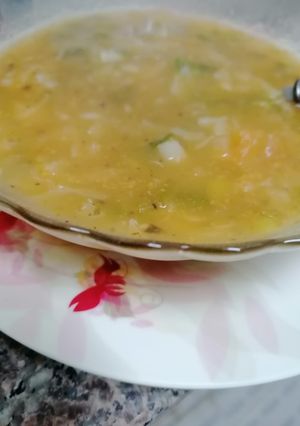 A picture of Homestyle tomato soup.