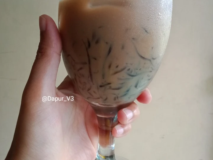 Cara Gampang Membuat Resep Es capucino cincau yang  Bikin Ketagihan Anti Ribet, Mantap Sekali