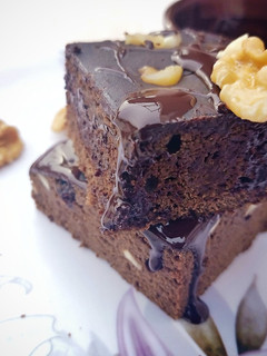 No bake banana Vegan wheat choco brownie (Wheat choco brownie recipe in tamil) செய்முறை முக்கிய புகைப்படம்